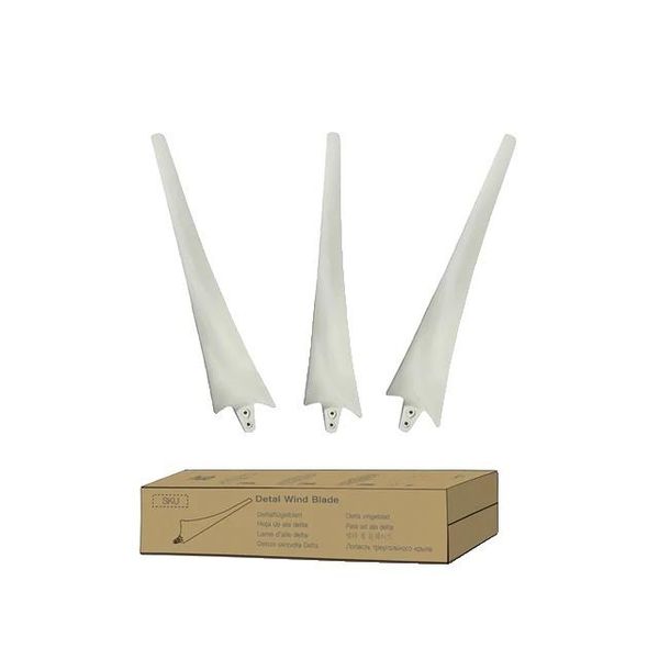 Pale Eoliche In Fibra Di Carbonio, Alta Resistenza, Materiale In Nylon, 3 Pezzi, Pale Bianche-image