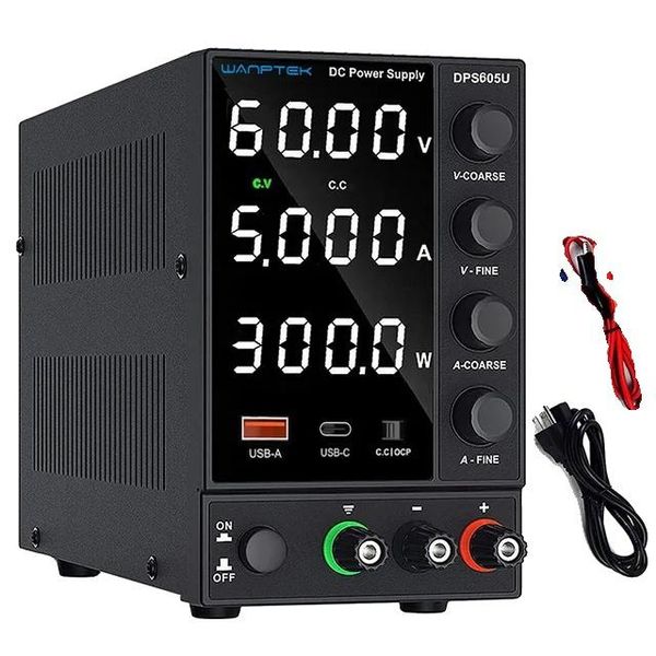 Alimentatore Cc Regolabile, Uscita 30V 10A, Tecnologia Di Commutazione Ca, DPS605U 60V 5A-image