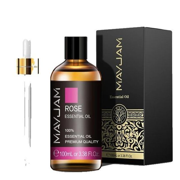 Oli Essenziali, Naturali Puri, Massaggio Corpo, 100Ml, Rosa-image
