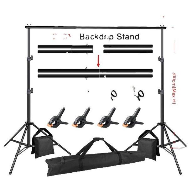 Cornice Fotografica Da Studio, Lega Di Alluminio, Sistema Di Supporto, Supporto Per Sfondo 2X3M-image