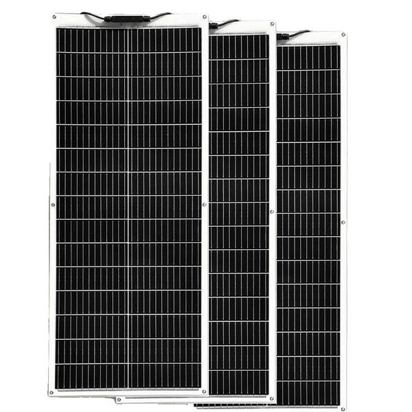 Kit Di Pannelli Solari Flessibili, Efficienza Del 24%, Design Leggero, Pannello Solare Da 300W-image