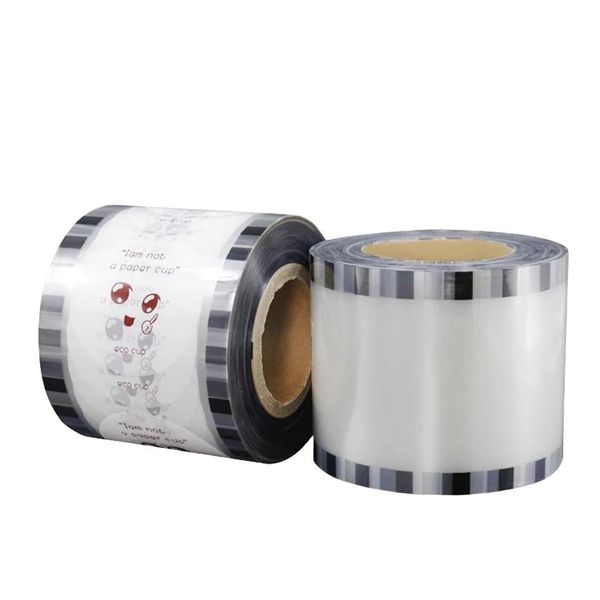 Pellicola Sigillante Per Tazze, Materiale Pp Trasparente, 3000 Becher Pro Rolle-image