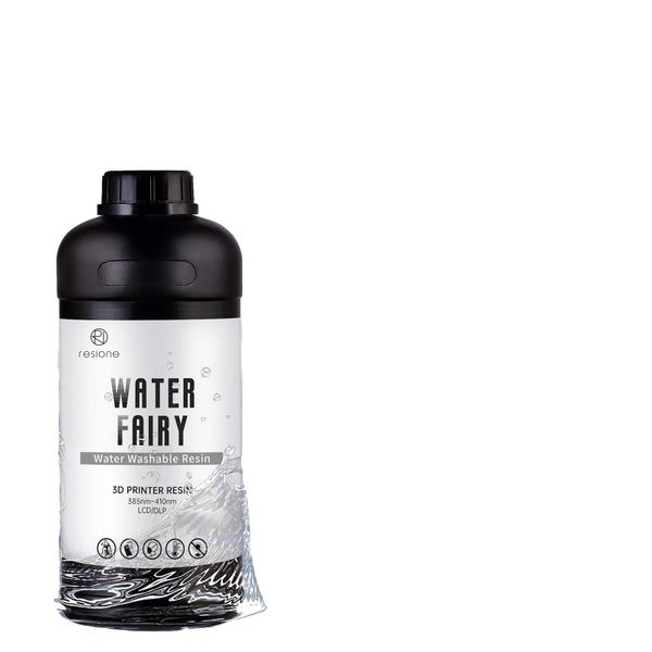 Resina Per Stampante 3D Solubile In Acqua, Alta Precisione, Facile Da Pulire, Trasparente-1000G-image