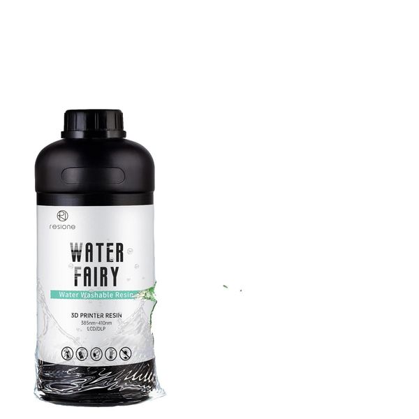 Resina Per Stampante 3D Solubile In Acqua, Alta Precisione, Facile Da Pulire, Verde Chiaro-1000G-image