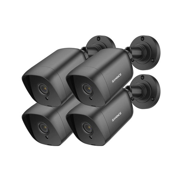 Telecamere Di Sicurezza, Risoluzione 5MP, Visione Notturna, Telecamera 4Pcs-image