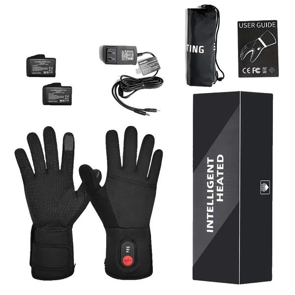 Guanti Riscaldati Per L'inverno, 3 Livelli Di Riscaldamento, Batteria Ricaricabile, Guanti Riscaldati SW04, XL-2XL-image