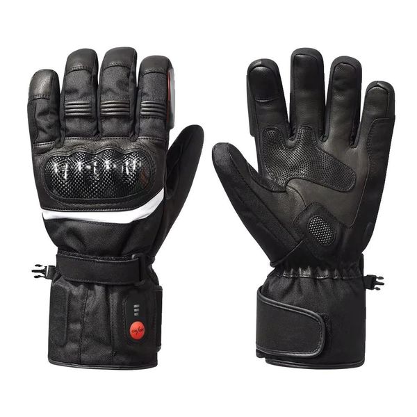 Guanti Da Moto Riscaldati, Riscaldamento Elettrico, Compatibili Con Il Touchscreen, Guanti Riscaldati S28CM-image