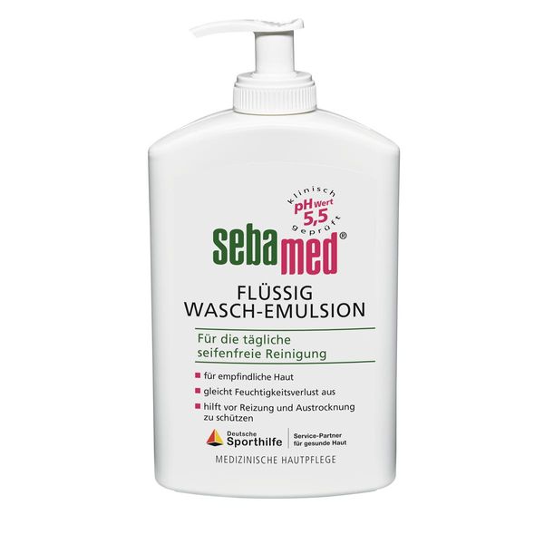 Sebamed Emulsione Lavante Liquida Dispenser Detergente Senza Sapone 400Ml-image
