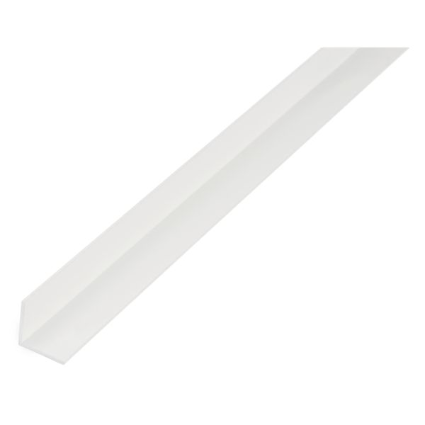 Alberts 479213 Profilo Angolare, Plastica, Bianco, 1000 X 15 X 15 Mm-image