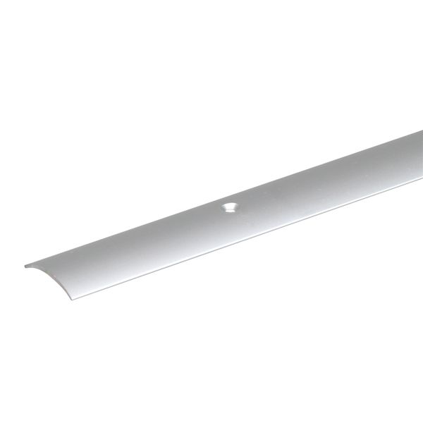Alberts 490010 Profilo Di Transizione, Forato, Alluminio, Anodizzato Argento, 900 X 30 Mm-image