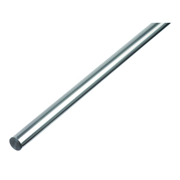 Alberts 498429 Barra Rotonda, Alluminio, Naturale, 1000 X 6 Mm, Set Da 8-image