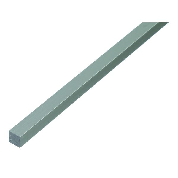Alberts 470098 Barra Quadrata, Alluminio, Naturale, 1000 X 10 X 10 Mm-image