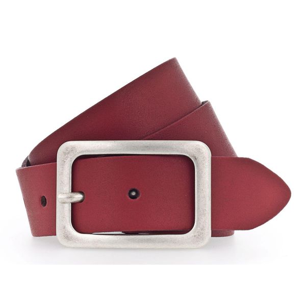 Vanzetti Pelle Cintura Neon Booster 35Mm Full Leather Belt W110 Red Rosso-image