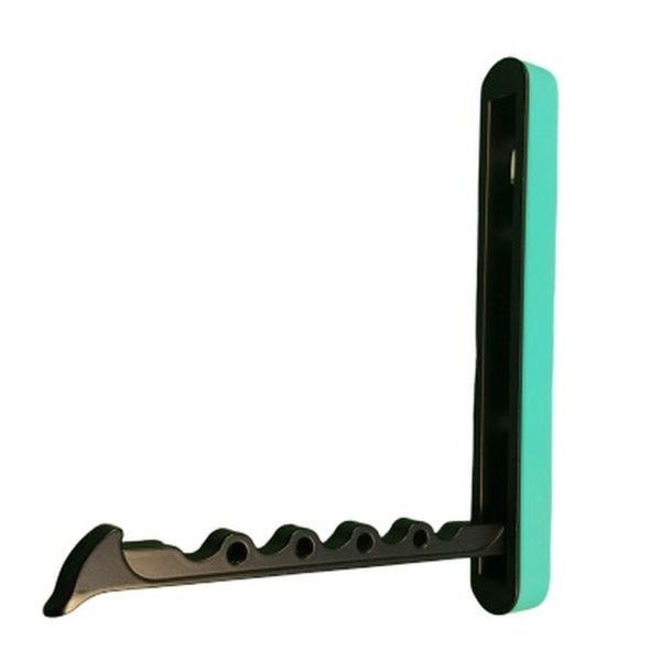 Appendiabiti Pieghevole, Gancio Pieghevole Nero, Anello In Silicone Verde-image