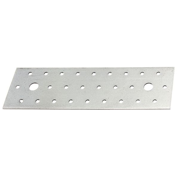 Alberts 339074 Piastra Forata, Zincata Sendzimir, 200 X 60 Mm, Set Da 12-image