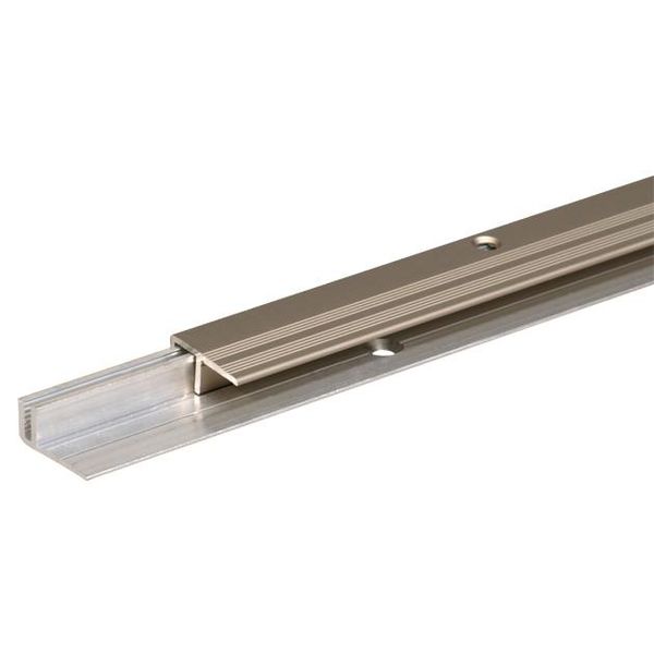 Alberts 487164 Profilo Terminale Pro, Alluminio, Acciaio Inox Anodizzato Colorato, 900 X 22 Mm-image
