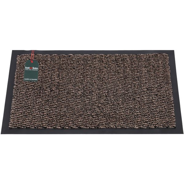 Kotarbau® Clin Zerbino Antiscivolo Tappetino Antisporco Tappetino Per La Pulizia Marrone 40X60 Cm-image
