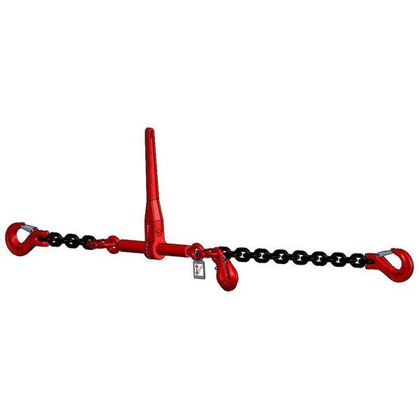 Catena Di Ancoraggio Con Timbro H Grado 8 Catena Di Ancoraggio In 1 Pezzo 16 Mm 4,0 M Nero-image