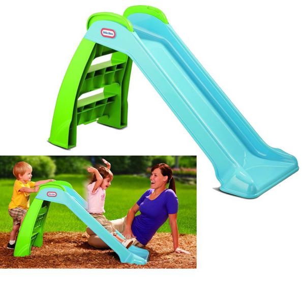 Scivolo Little Tikes Basic Verde/Blu (172403E3)-image