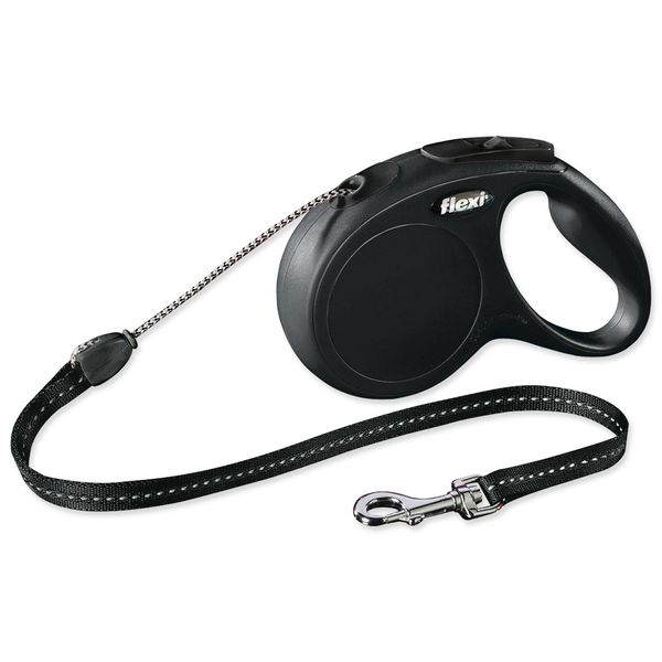 Flexi New Classic M Seil 5 M Schwarz-image
