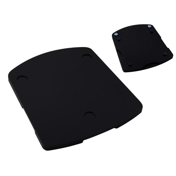 Tavola Di Scorrimento Per Accessori Thermomix TM6 E TM5 In Legno Di Faggio - Nero Eu-image