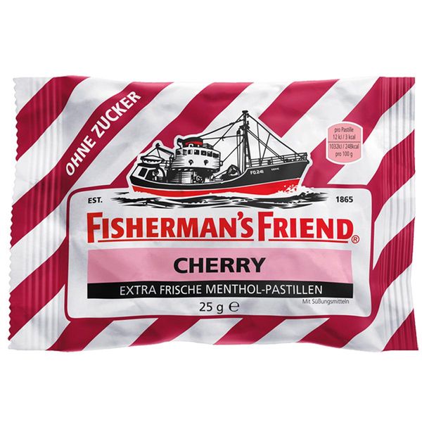 Fishermans Friend Pastiglie Fresche Di Mentolo Alla Ciliegia Senza Zucchero 25G-image