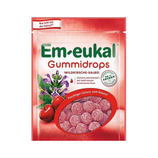Em Eukal Caramelle Gommose Alle Erbe Selvatiche Salvia Con Crosta Di Zucchero 90G-image