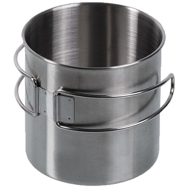 Tazza In Acciaio Inox Con Manici Pieghevoli 800 Ml-image