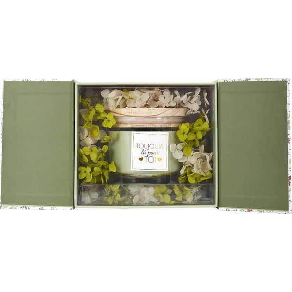 Set Regalo Di Candele Profumate - 1 Candela - Confezione Regalo Di Candele Profumate - Confezione Regalo - Candela - Set Regalo Di Candele Profumate - Verde-image