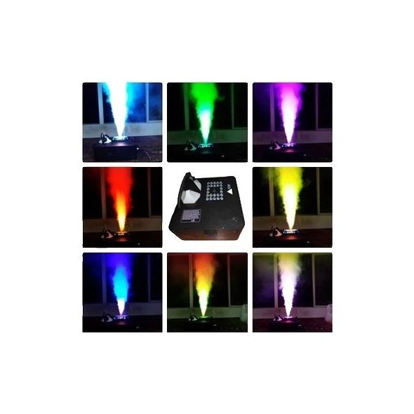 Macchina Della Nebbia Led 24X9W Rgb 3In1, Potenza 1500W, Dmx 9 Canali, Installazione Autonoma,-image