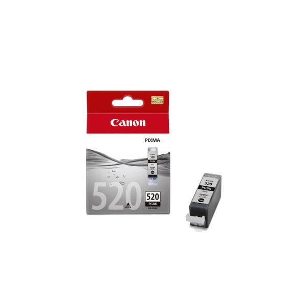 Canon PGI-520BK Cartuccia D'inchiostro 1 Pz. Originale Nero-image