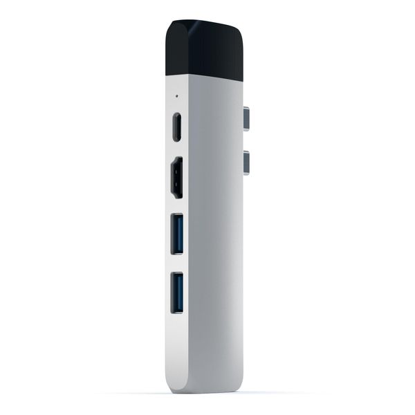 Satechi ST-TCPHES Replicatore Di Porte E Docking Station Per Laptop Usb 3.2 Gen 1 (3.1 Gen 1) Type-C Argento-image