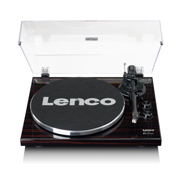 Lenco Giradischi LBT-189WA, Nero / Marrone-image