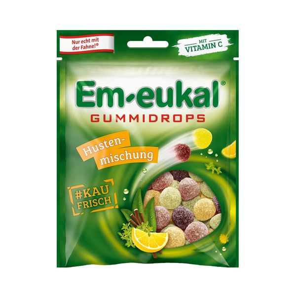 Em Eukal Miscela Per La Tosse A Base Di Erbe Fresche Con Crosta Di Zucchero Fine 90G-image