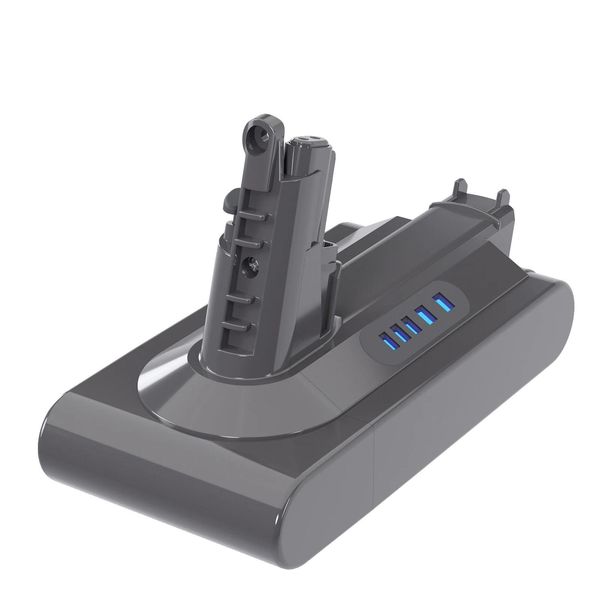 Batteria Per Aspirapolvere Dyson, Alta Capacità 6000Mah, Compatibile Con V6, V7, V8, V10, V10-image
