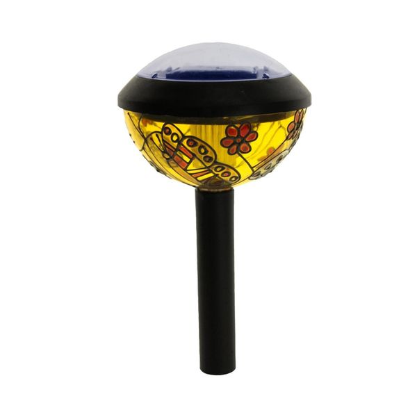 Genius Ideas GI-016026: Set Di 2 Lampade Solari Tiffany Design-image