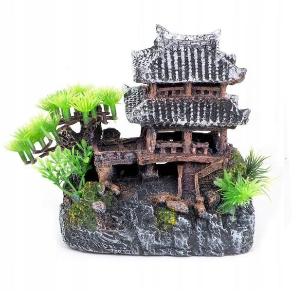Bellissima Casa Giapponese Xl 15 Cm Ornamento Per Acquario-image