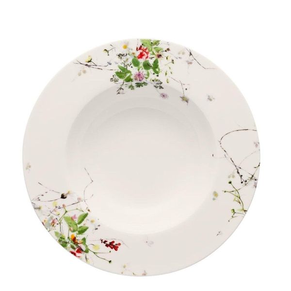 Rosenthal Suppenteller 23 Cm Fahne Brillance Fleurs Sauvages 10530-405101-10123/Abverkauf Nur Solange Vorrat Reicht-image