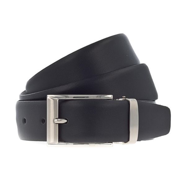 Vanzetti Pelle Cintura Dresscode: Business 35Mm Cambered Belt W85 Black Nero-image