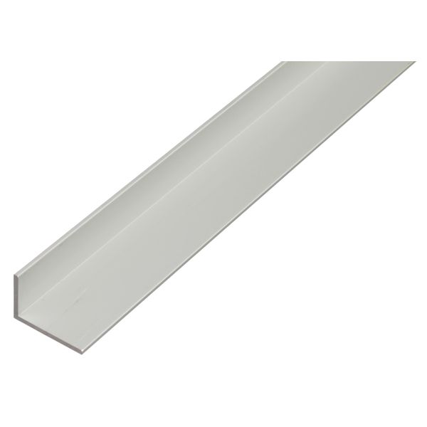 Alberts 497743 Profilo Angolare, Alluminio, Anodizzato Argento, 1000 X 60 X 25 Mm, Set Da 3-image