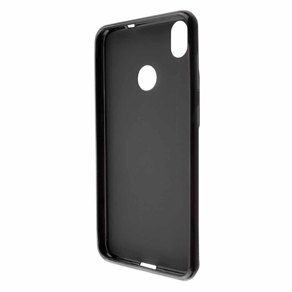 Caseroxx Cover Protettiva In Tpu Compatibile Con Neffos C7, Custodia In Gomma Per Cellulare Nera-image