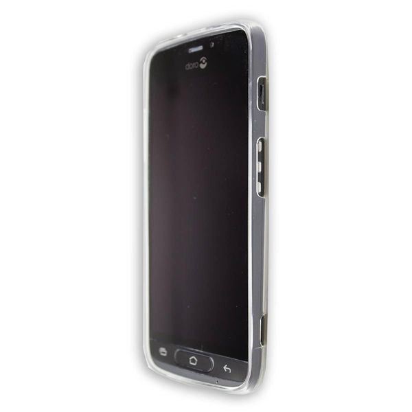 Caseroxx Cover Protettiva In Tpu Compatibile Con Doro 8040, Custodia Per Cellulare In Gomma Trasparente-image
