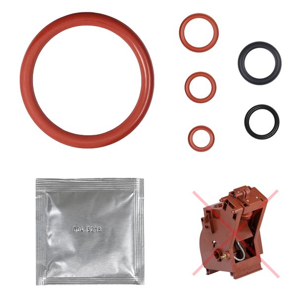 Kit Di Manutenzione Guarnizione Anelli Di Tenuta Kit Di Guarnizioni Ricambio Per Valvola Di Supporto Valvola Di Scarico Gruppo Birra Adatto Per Acopino Cafe Bonitas Merol Aroma Delizia Cafe Celica-image