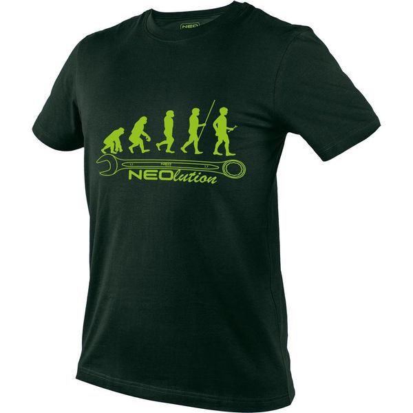 Neo Tools T-Shirt Neolution Tee Verde - Uomo A Maniche Corte - T-Shirt Da Lavoro - Taglia: M-image