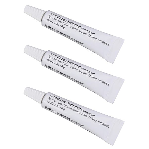 3 Tubi Da 6 G Di Grasso Al Silicone Per Alimenti Per Macchine Da Caffè Completamente Automatiche Raccordi Di Tenuta Del Gruppo Di Erogazione O-Ring Macchine Da Caffè Epdm Vmq Mvq Nbr Fkm-image