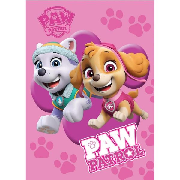 Brandmac Paw Patrol Coperta In Pile Per Bambini - Morbidissima Coperta In Pile, Lancio, 100 X 140 Cm, Regali Per Bambini-image