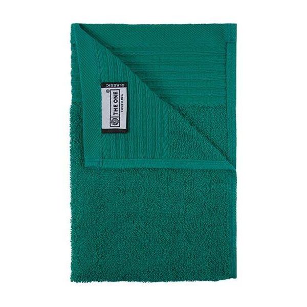 The One Towelling® T1-30 | Asciugamano Classico Per Gli Ospiti - Asciugamano Per Gli Ospiti - 30 X 50 Cm - Colore: Verde Smeraldo - Dimensioni: 30 X 50 Cm-image