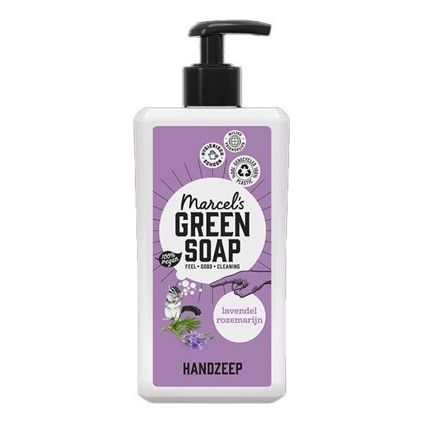 Marcel's Green Soap Sapone Per Le Mani Al Sandalo E Cardamomo Dispenser Per Il Lavaggio A Mano 500Ml-image