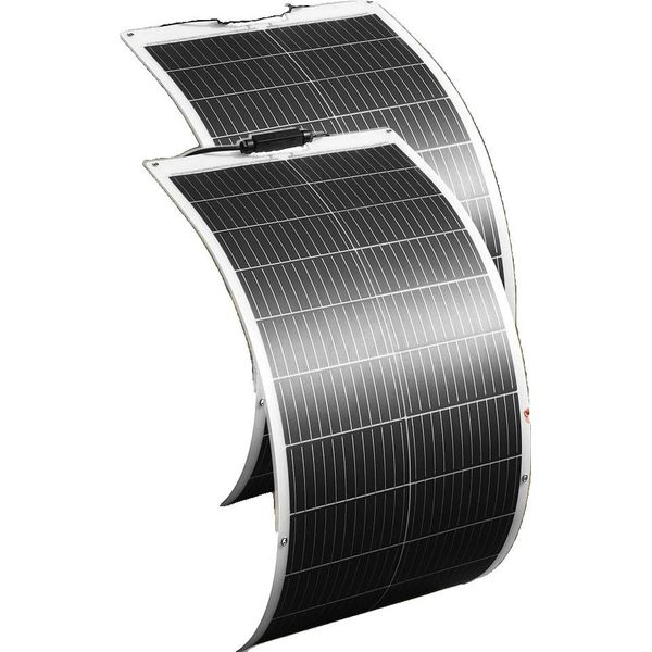 Kit Di Pannelli Solari Flessibili, Efficienza Del 24%, Design Leggero, Kit Solare Da 200W-image