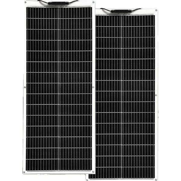 Kit Di Pannelli Solari Flessibili, Efficienza Del 24%, Design Leggero, Pannello Solare Da 200W-image